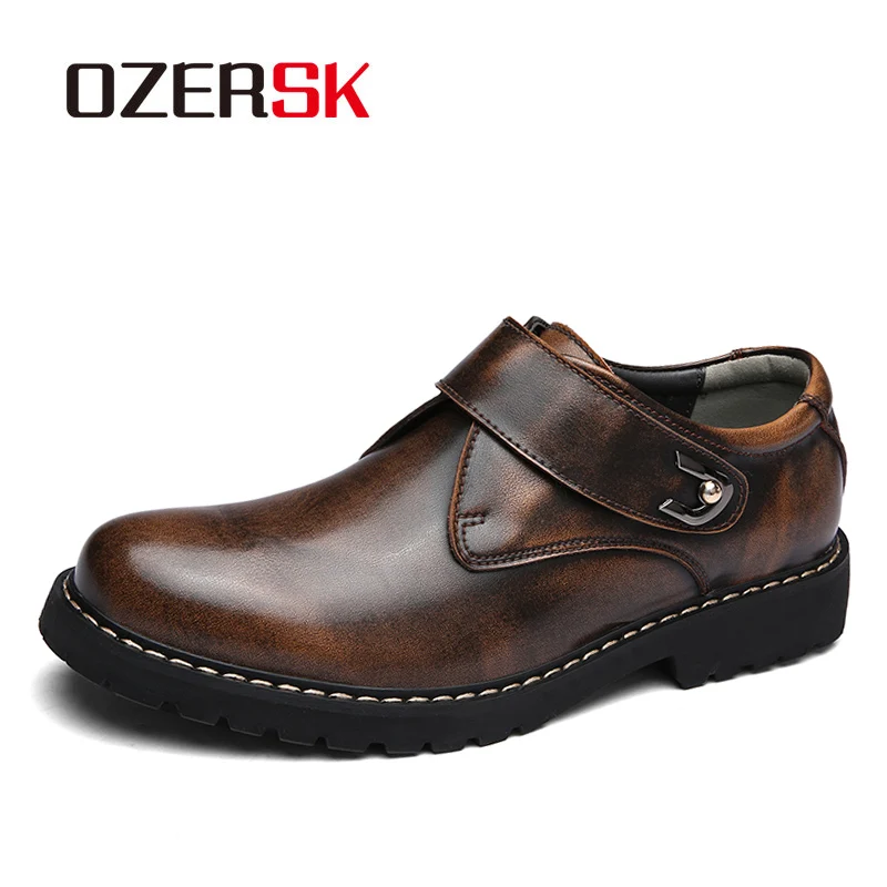 OZERSK Genuine Leather Men Casual Shoes Luxury Brand 2019 Mens Loafers High Quality Breathable Working Safety Shoes Men
OZERSK Genuine Leather Men Casual Shoes Luxury Brand 2019 Mens Loafers High Quality Breathable Working Safety Shoes Men