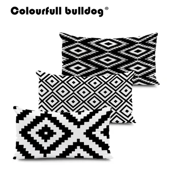 Dropshipping Lumbar Pillowcases Black and White Geometric 30*50cm Striped Rhombus Rectangle Trapezoidal Cushion Cover Sofa Decor
Dropshipping Lumbar Pillowcases Black and White Geometric 30*50cm Striped Rhombus Rectangle Trapezoidal Cushion Cover Sofa Decor