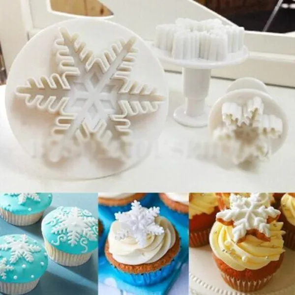 3PCS Snowflake embossing mold Cake decorating tools Cupcake Kitchen Fondant Accessories Spring Press Biscuits Mold
3PCS Snowflake embossing mold Cake decorating tools Cupcake Kitchen Fondant Accessories Spring Press Biscuits Mold