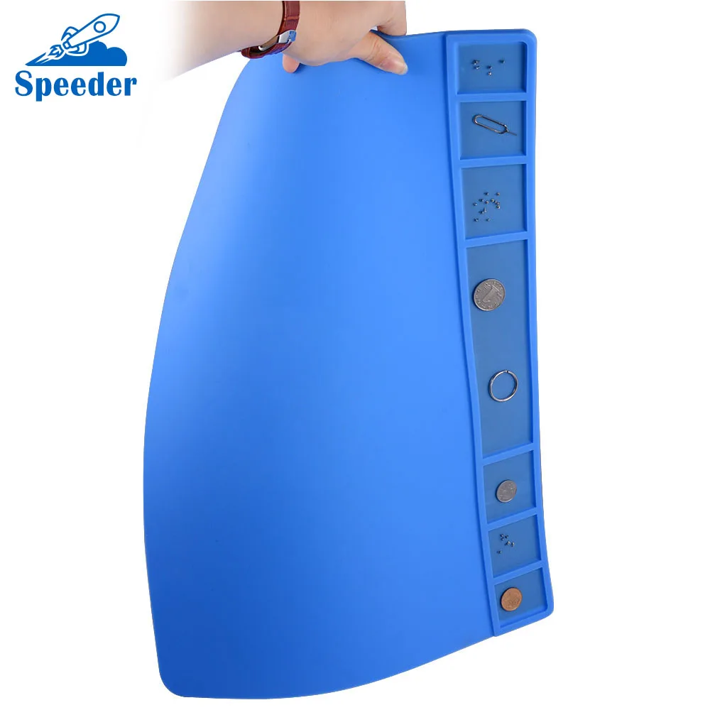 Magnetic Heat Insulation Silicone Repairing Pad BGA Soldering Repair Station Desk Mat Maintenance Platform
Magnetic Heat Insulation Silicone Repairing Pad BGA Soldering Repair Station Desk Mat Maintenance Platform