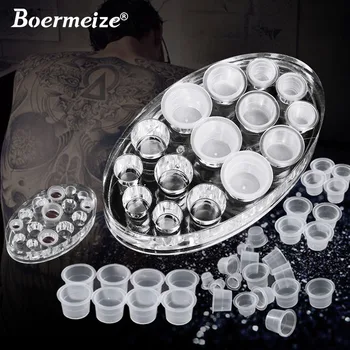 Tattoo Ink Cup Holder Kit Pigment Container Cap Permanent Makeup Eyebrow Lip Microblading Eyelash Extension Supplies Tool Set
Tattoo Ink Cup Holder Kit Pigment Container Cap Permanent Makeup Eyebrow Lip Microblading Eyelash Extension Supplies Tool Set