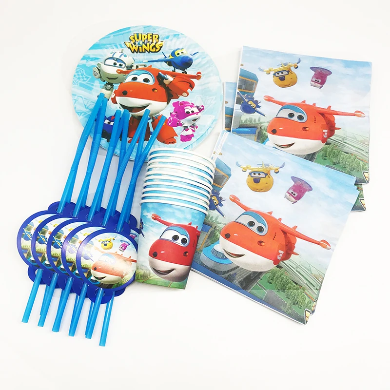 50pcs Super Wings theme disposable tableware set Super Wings disposable napkin straws plates Super Wings theme party decorations
50pcs Super Wings theme disposable tableware set Super Wings disposable napkin straws plates Super Wings theme party decorations
