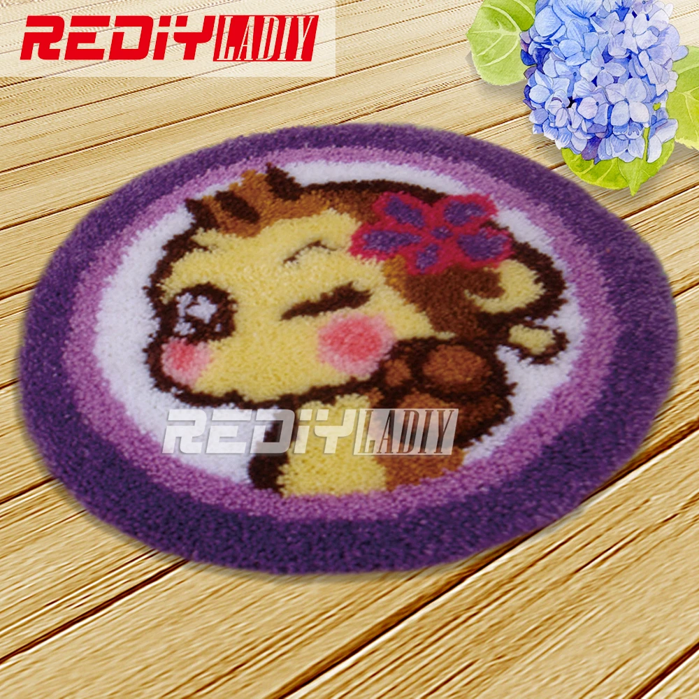 Latch Hook Rug Kit Acrylic Yarn Embroidery Cushion DIY Carpet Rug Cute Monkey Pre-Printed Canvas Wall Tapestry Home Decor Gift
Latch Hook Rug Kit Acrylic Yarn Embroidery Cushion DIY Carpet Rug Cute Monkey Pre-Printed Canvas Wall Tapestry Home Decor Gift