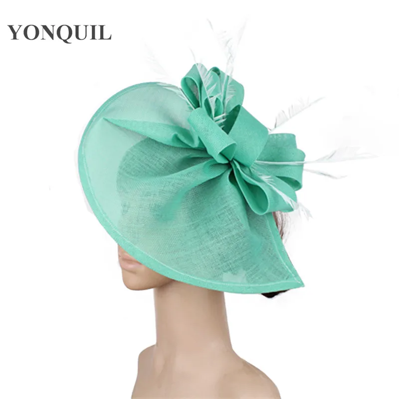 Emerald green Fashion race hair fascinators for wedding hat women elegant party wedding headwear feather hair accessories XMF247
Emerald green Fashion race hair fascinators for wedding hat women elegant party wedding headwear feather hair accessories XMF247