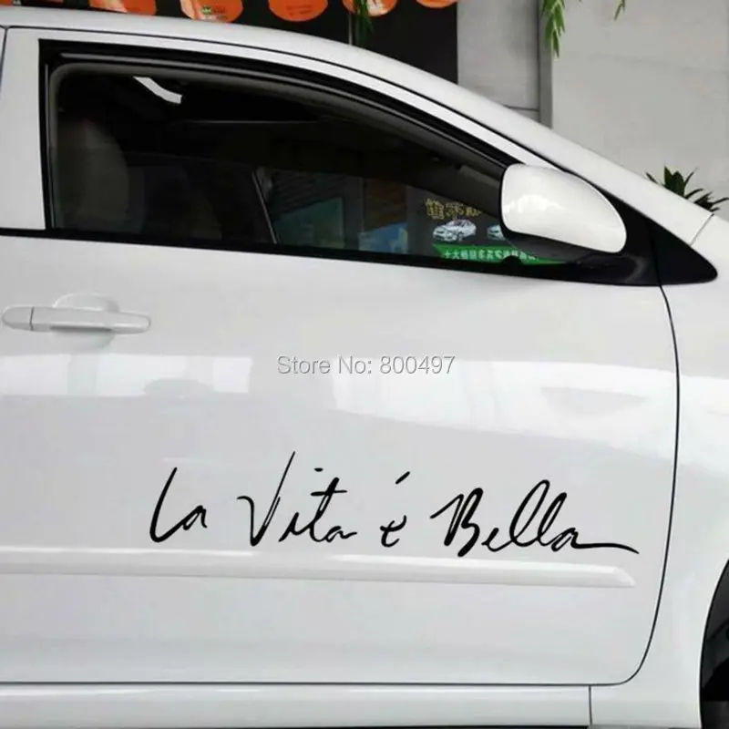Funny Sticker Life Is So Beautiful La Vie Est Si Belle Car Sticker Auto Decal Car Accessories for Tesla Bentley Jaguar Volvo
Funny Sticker Life Is So Beautiful La Vie Est Si Belle Car Sticker Auto Decal Car Accessories for Tesla Bentley Jaguar Volvo