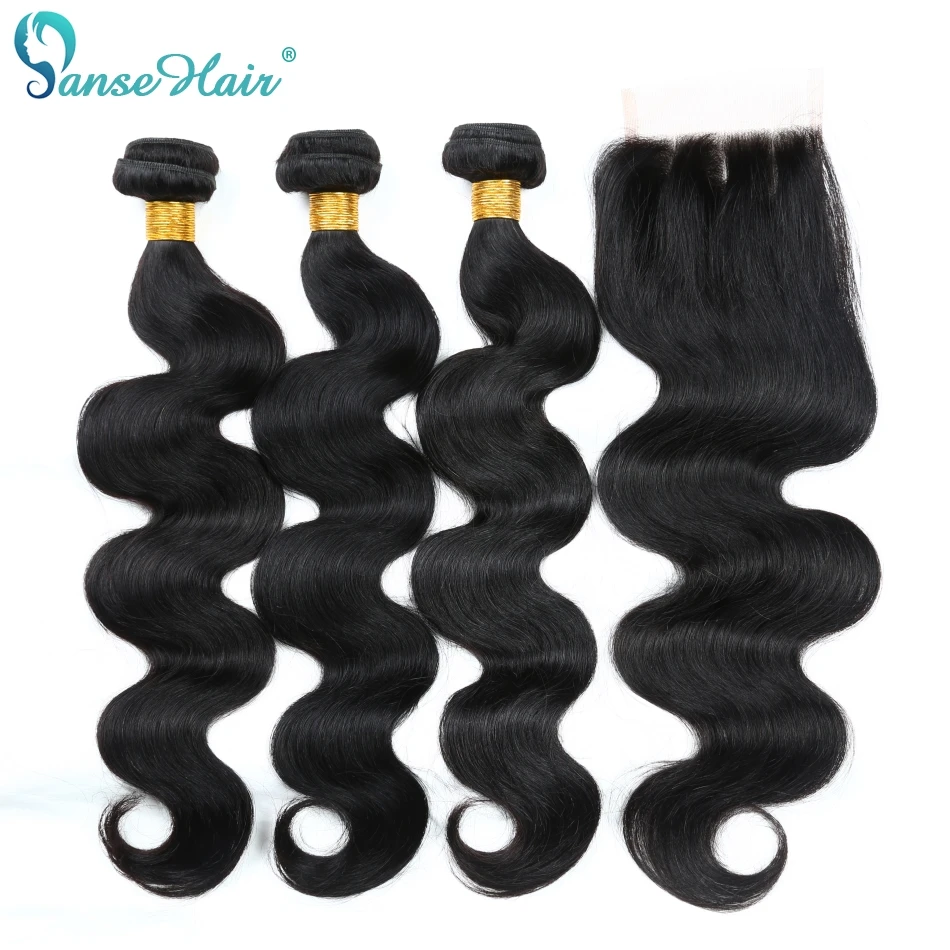 Panse Hair Malaysian Body Wave Human Hair 3 Bundles With Lace Closure 4X4 Non Remy Hair 8 To 28 Inches Mixed Length
Panse Hair Malaysian Body Wave Human Hair 3 Bundles With Lace Closure 4X4 Non Remy Hair 8 To 28 Inches Mixed Length