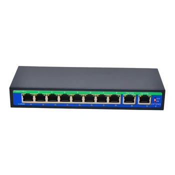 1 Uplink Power Over Ethernet Switch 4,5+/7,8- Support 12V 24V 48V 9 Port 10/100Mbps 8 POE Port
1 Uplink Power Over Ethernet Switch 4,5+/7,8- Support 12V 24V 48V 9 Port 10/100Mbps 8 POE Port