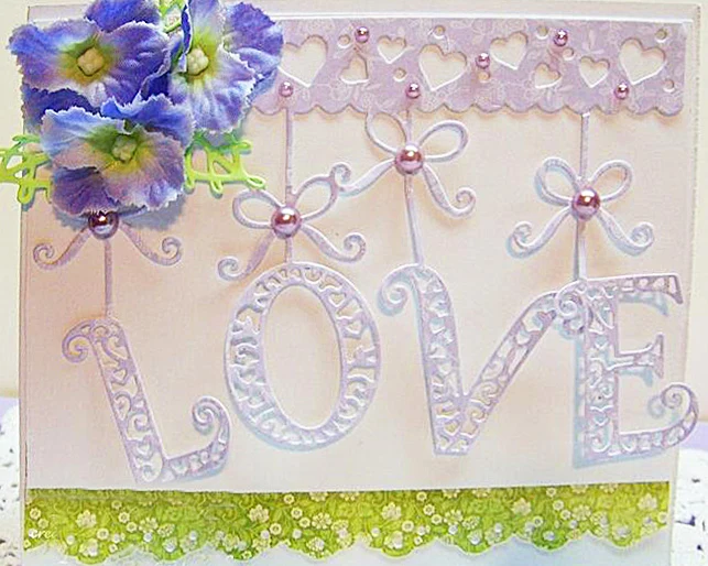 McDies Craft metal cutting dies cut die LOVE pendant Heart decoration Scrapbook paper craft knife mould blade punch stencils
McDies Craft metal cutting dies cut die LOVE pendant Heart decoration Scrapbook paper craft knife mould blade punch stencils