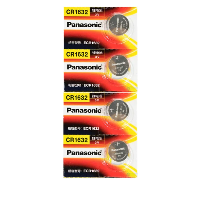 4 X original brand new battery for PANASONIC cr1632 3v button cell coin batteries for watch computer cr 1632
4 X original brand new battery for PANASONIC cr1632 3v button cell coin batteries for watch computer cr 1632