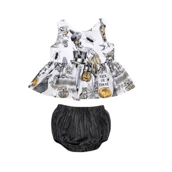 USA Newborn Baby Girls Halloween Pop Sleeveless Tops Shorts Outfit Casual Unique Cotton Clothes Set 0-24M
USA Newborn Baby Girls Halloween Pop Sleeveless Tops Shorts Outfit Casual Unique Cotton Clothes Set 0-24M