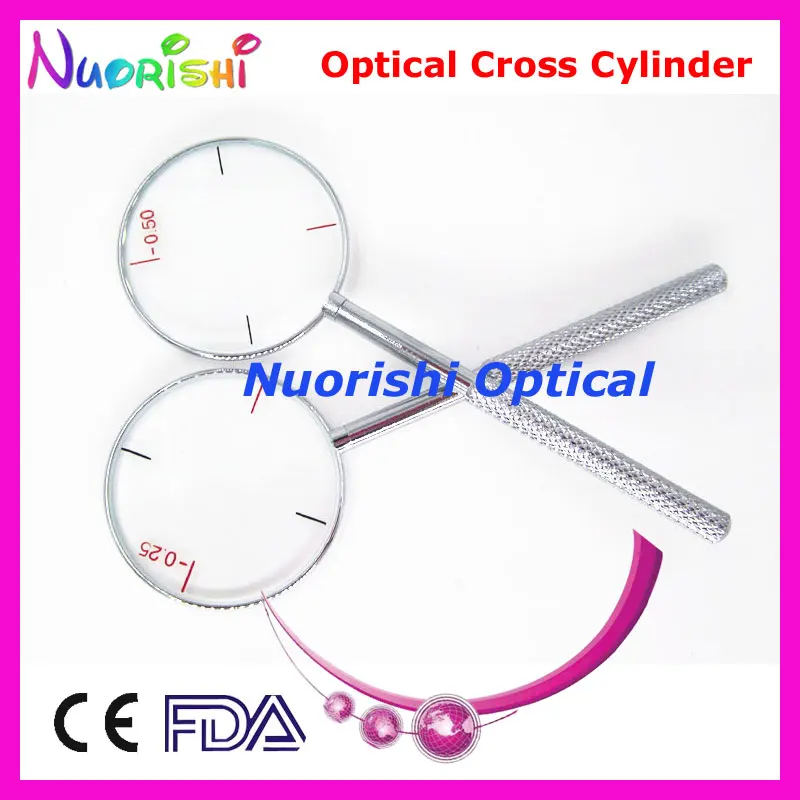 Ophthalmic Optical Cross Cylinder 4 Diopters for Optional 0.25, 0.50, 0.75,1.00 E09-5503 Free Shipping
Ophthalmic Optical Cross Cylinder 4 Diopters for Optional 0.25, 0.50, 0.75,1.00 E09-5503 Free Shipping