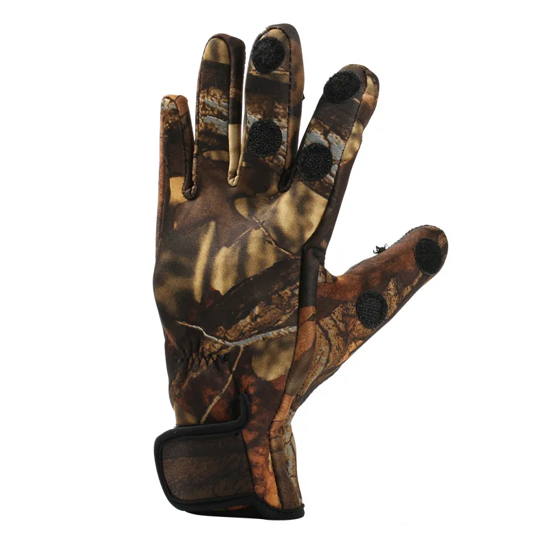 One Pair Camouflage Winter Durable Fishing Gloves 3 Cut Finger Gloves Silicone Anti Slip Waterproof Outdoor Hiking Sports Gloves
One Pair Camouflage Winter Durable Fishing Gloves 3 Cut Finger Gloves Silicone Anti Slip Waterproof Outdoor Hiking Sports Gloves