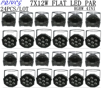 24PCS/ RGBW 4in1 7X12W led Par light/ flat LED PAR disco lights professional dj equipment 100% NEW
24PCS/ RGBW 4in1 7X12W led Par light/ flat LED PAR disco lights professional dj equipment 100% NEW