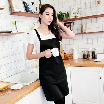 Soft Cotton adjustable Apron with Double Front Large Size Pockets Solid Color Halter Cross Bandage Aprons Kitchen Cooking
Soft Cotton adjustable Apron with Double Front Large Size Pockets Solid Color Halter Cross Bandage Aprons Kitchen Cooking
