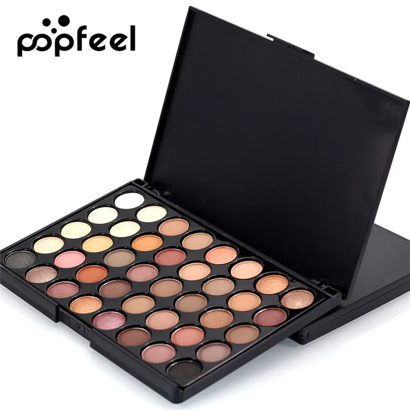 Popfeel Hot 40 Color Eyeshadow pallete Cream Matte Shimmer Makeup Palette+Brush Cosmetic Set maquiagem paleta de sombra Eastern
Popfeel Hot 40 Color Eyeshadow pallete Cream Matte Shimmer Makeup Palette+Brush Cosmetic Set maquiagem paleta de sombra Eastern