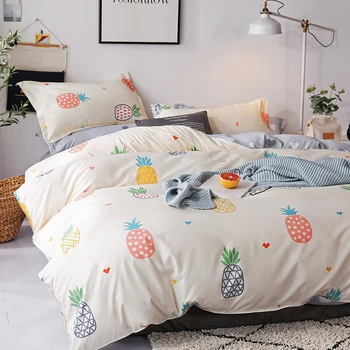 BEST.WENSD Relaxed series fruit design quilt cover set-3d Yellow pineapple bed clothes sheet pillowcase bed cover for bedroom
BEST.WENSD Relaxed series fruit design quilt cover set-3d Yellow pineapple bed clothes sheet pillowcase bed cover for bedroom