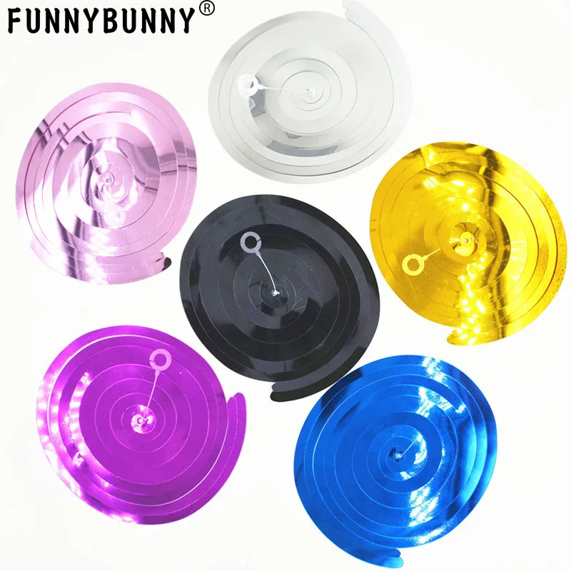 FUNNYBUNNY Vivid Rainbow Plastic Swirl Decorations, 5 Pieces, Made from Plastic, Rainbow, 35.4"
FUNNYBUNNY Vivid Rainbow Plastic Swirl Decorations, 5 Pieces, Made from Plastic, Rainbow, 35.4"