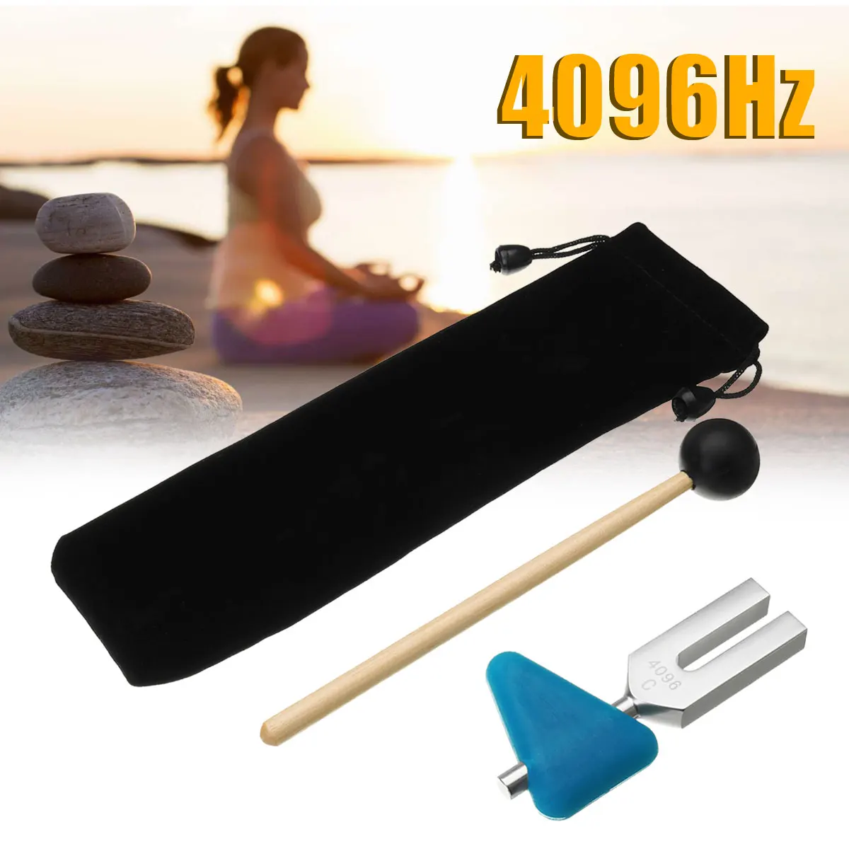 KIFIT Aluminum Musical Tuning Fork Instrument Kit Healing Sound Vibration Therapy Medical Tools 4096Hz
KIFIT Aluminum Musical Tuning Fork Instrument Kit Healing Sound Vibration Therapy Medical Tools 4096Hz
