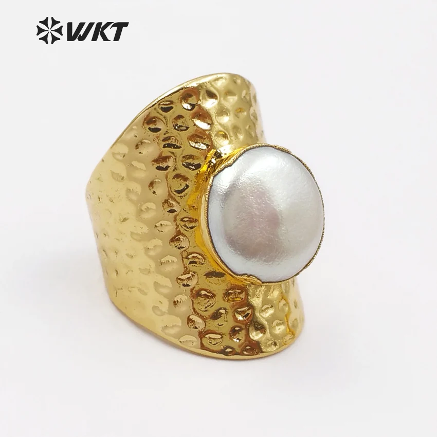 WT-R306 2018Wholeasale Metal Electroplated freshwater pearl ring Adjustable Rings Geometric Shape Elegant for Women Jewelry
WT-R306 2018Wholeasale Metal Electroplated freshwater pearl ring Adjustable Rings Geometric Shape Elegant for Women Jewelry