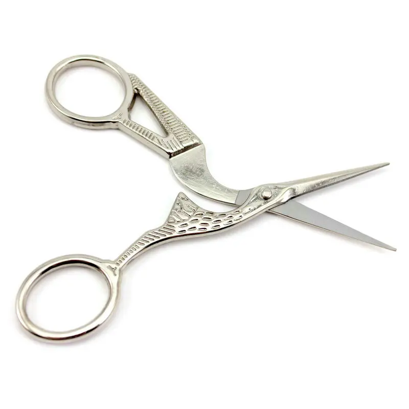 Silver Color High Steel Heron Shaped Style Tailor Sewing Cutting Cloth Scissor 11.5cm
Silver Color High Steel Heron Shaped Style Tailor Sewing Cutting Cloth Scissor 11.5cm
