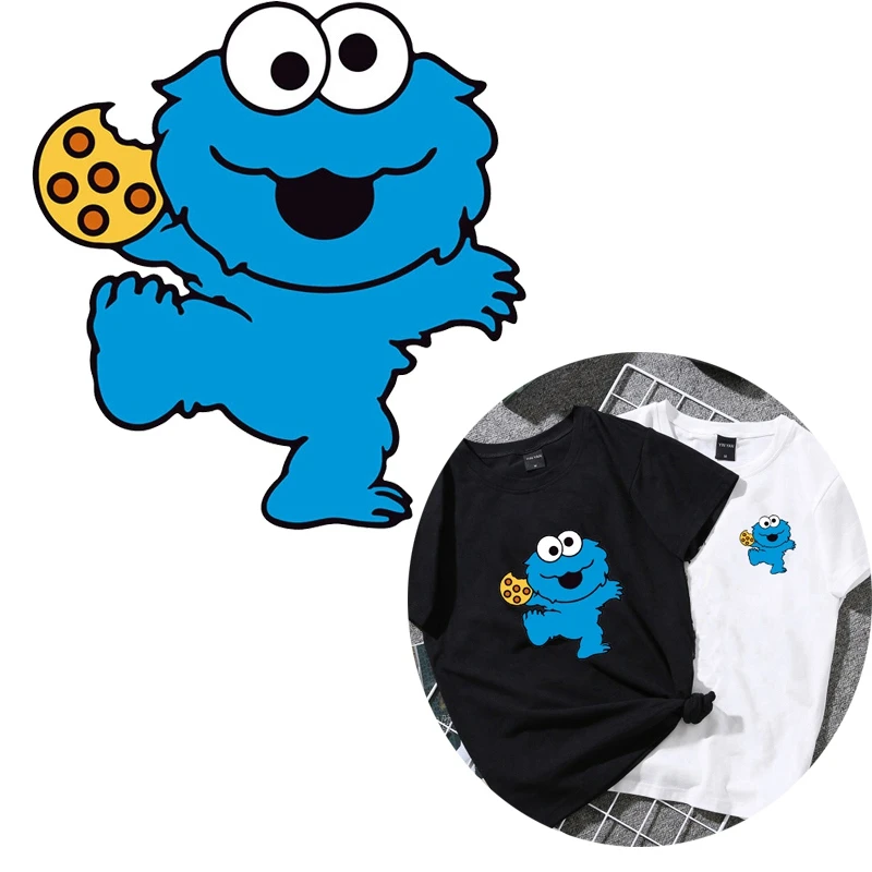 Anime Sesame Street Patch Iron-on Transfers for Clothing DIY T-shirt Applique Heat Transfer Vinyl Ironing Stickers Thermal Press
Anime Sesame Street Patch Iron-on Transfers for Clothing DIY T-shirt Applique Heat Transfer Vinyl Ironing Stickers Thermal Press