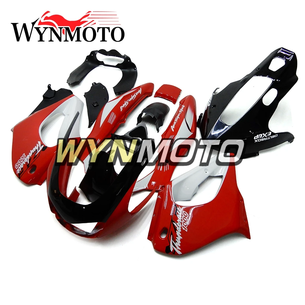 Красный, черный, полностью из АБС-пластика, Обтекатели для Yamaha YZF1000R Thunderace 1997-2007, комплект обтекателей мотоциклов
Красный, черный, полностью из АБС-пластика, Обтекатели для Yamaha YZF1000R Thunderace 1997-2007, комплект обтекателей мотоциклов