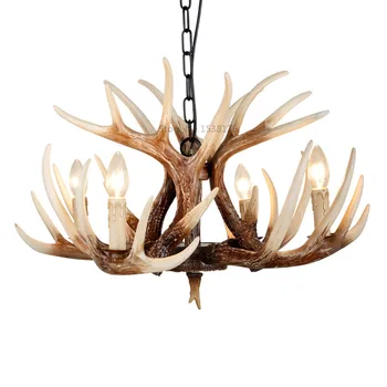 Europe E14 Candle Antler Chandelier American Retro Resin Deer Horn Pendant Lamps Home Decoration Lighting Suspension Luminair
Europe E14 Candle Antler Chandelier American Retro Resin Deer Horn Pendant Lamps Home Decoration Lighting Suspension Luminair