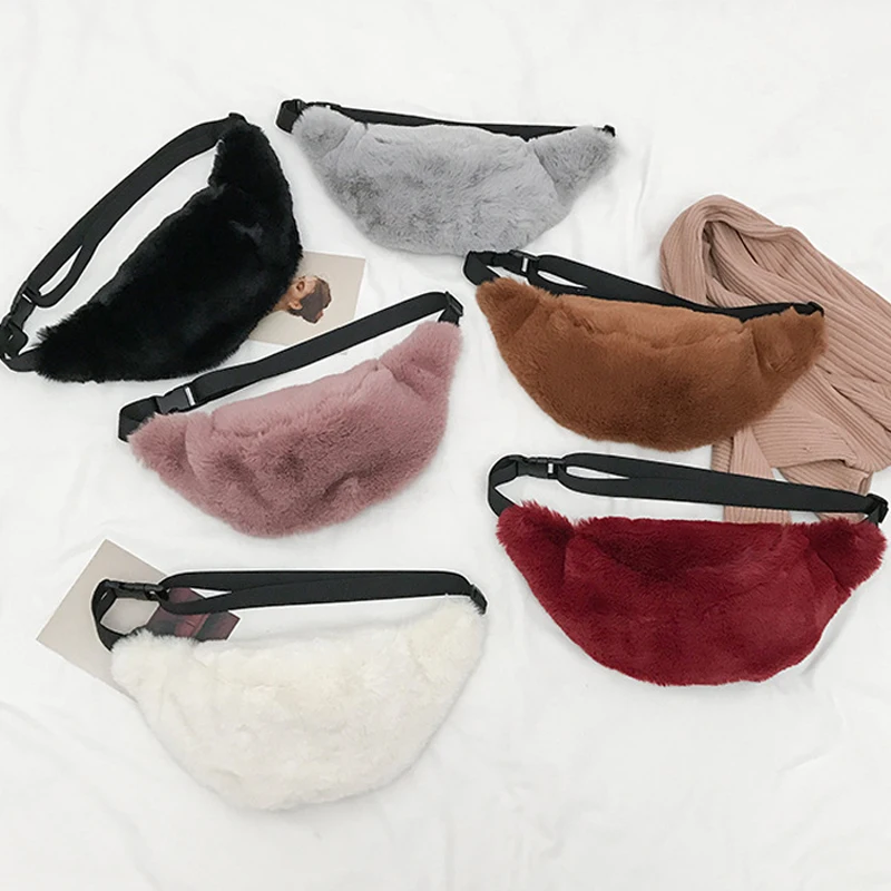 6PCS / LOT Winter Hot Sale Waist Bag Chest Shoulder Bags Faux Fur Warm Women Waist Pack Girls Bum Bag Black White Pink Camel
6PCS / LOT Winter Hot Sale Waist Bag Chest Shoulder Bags Faux Fur Warm Women Waist Pack Girls Bum Bag Black White Pink Camel