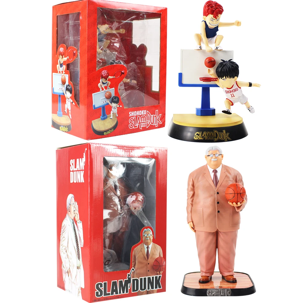 Anime SLAM DUNK Shohoku Basketball Player Figure Doll Hanamichi Sakuragi Rukawa Kaede Coach Mitsuyoshi Anzai Model Toys
Anime SLAM DUNK Shohoku Basketball Player Figure Doll Hanamichi Sakuragi Rukawa Kaede Coach Mitsuyoshi Anzai Model Toys