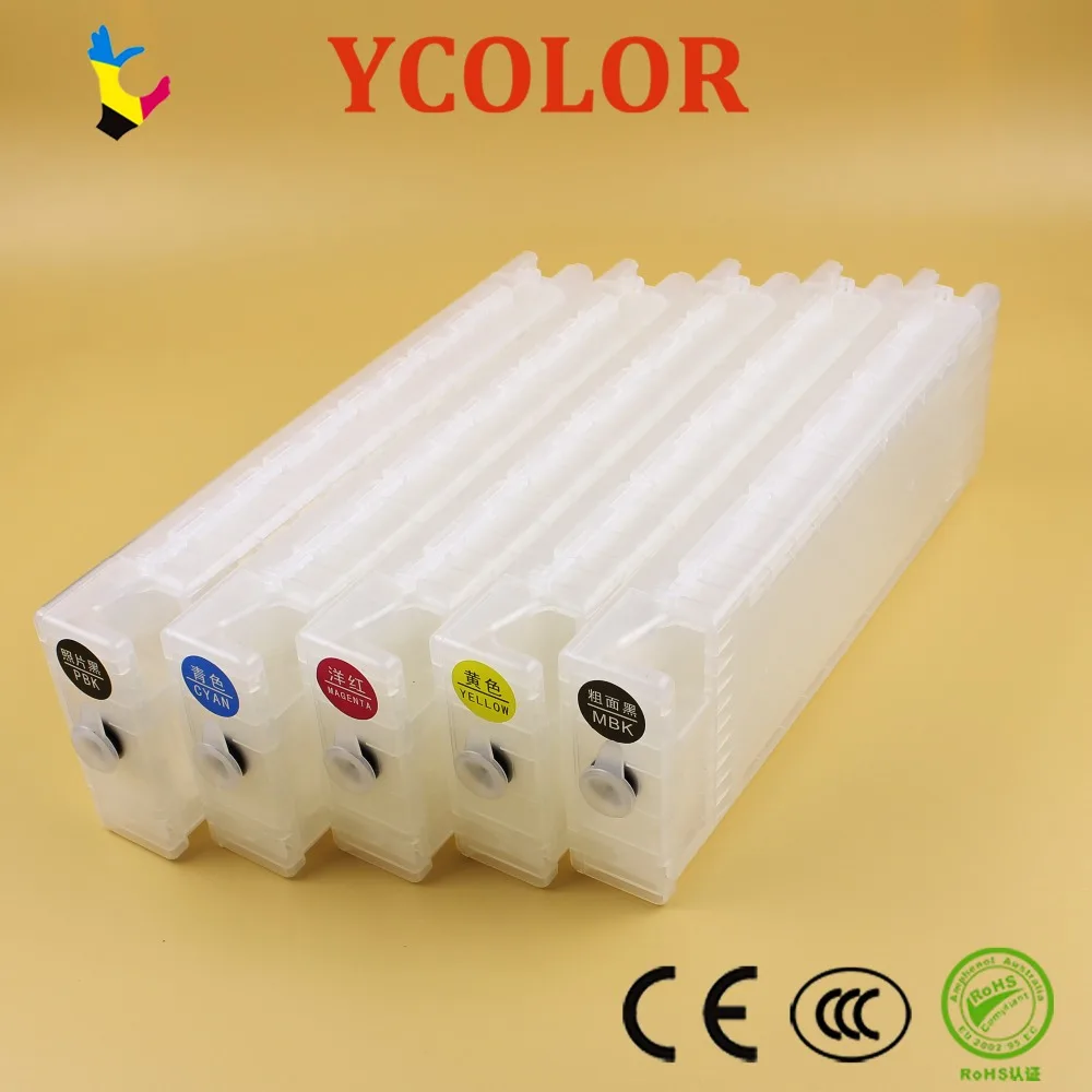 T6941-T6945 перезаправляемый картридж с устойчивым чипом для принтера Epson SureColor T3200 T5200