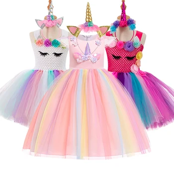 2019 Princess Party dress Unicorn Party Girls Dress Elegant Costume Wedding Dresses For Girls Vestidos fantasia infantil
2019 Princess Party dress Unicorn Party Girls Dress Elegant Costume Wedding Dresses For Girls Vestidos fantasia infantil