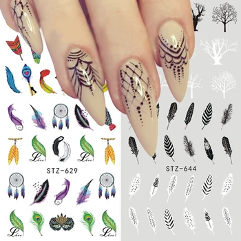 1pcs Nail Art Sticker Water Transfer Decal Dreamcatcher Feather Design For Nail Watermark Polish Tattoos Sliders SASTZ609-657
1pcs Nail Art Sticker Water Transfer Decal Dreamcatcher Feather Design For Nail Watermark Polish Tattoos Sliders SASTZ609-657