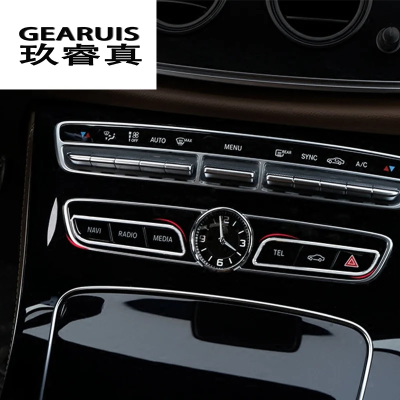 Car-styling Console Panel Cover Frame Trim stainless steel Sticker For Mercedes Benz C Class W205 2015-2017 GLC Accessories
Car-styling Console Panel Cover Frame Trim stainless steel Sticker For Mercedes Benz C Class W205 2015-2017 GLC Accessories