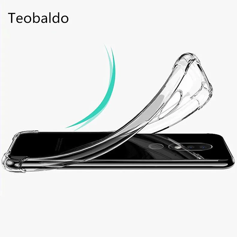 Оригинальный чехол teobald для Nokia 2 1 5 3 X6 6 2018 7 plus 3310 9 8 прозрачные мягкие тонкие чехлы