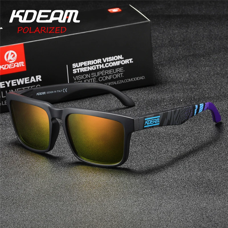 KDEAM 2019 Sport Sunglasses Men Polarized zonnebril mannen Square Sun Glasses Women Eyewear 11 Colors UV400 With Case KD901P
KDEAM 2019 Sport Sunglasses Men Polarized zonnebril mannen Square Sun Glasses Women Eyewear 11 Colors UV400 With Case KD901P
