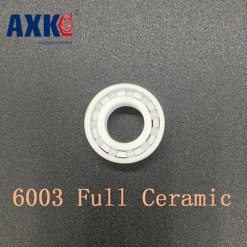 2019 New Arrival Sale Axk 6003 Full Ceramic Bearing ( 1 Pc ) 17*35*10 Mm Zro2 Material 6003ce All Zirconia Ball Bearings 
2019 New Arrival Sale Axk 6003 Full Ceramic Bearing ( 1 Pc ) 17*35*10 Mm Zro2 Material 6003ce All Zirconia Ball Bearings