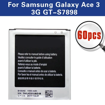 60pcs Battery B100AE For Samsung Galaxy Ace 3 Ace 4 S7898 S7272 S7568i S7278 i679 S7270 S7262 i699i G313H G318h Wholesale Accu
60pcs Battery B100AE For Samsung Galaxy Ace 3 Ace 4 S7898 S7272 S7568i S7278 i679 S7270 S7262 i699i G313H G318h Wholesale Accu