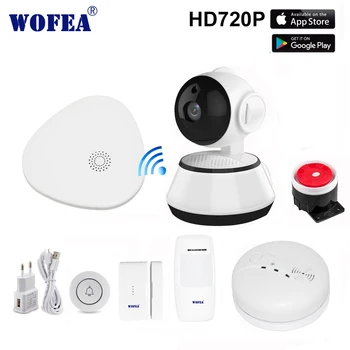 wofea video home security alarm system wifi smart V10 APP message push notice SMS & auto dial
wofea video home security alarm system wifi smart V10 APP message push notice SMS & auto dial