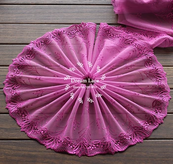 2yards/lot 7.88 Inches Wide Embroidered Tulle Lace trim mesh lace trim~Deep purple~lovely~High Quality
2yards/lot 7.88 Inches Wide Embroidered Tulle Lace trim mesh lace trim~Deep purple~lovely~High Quality