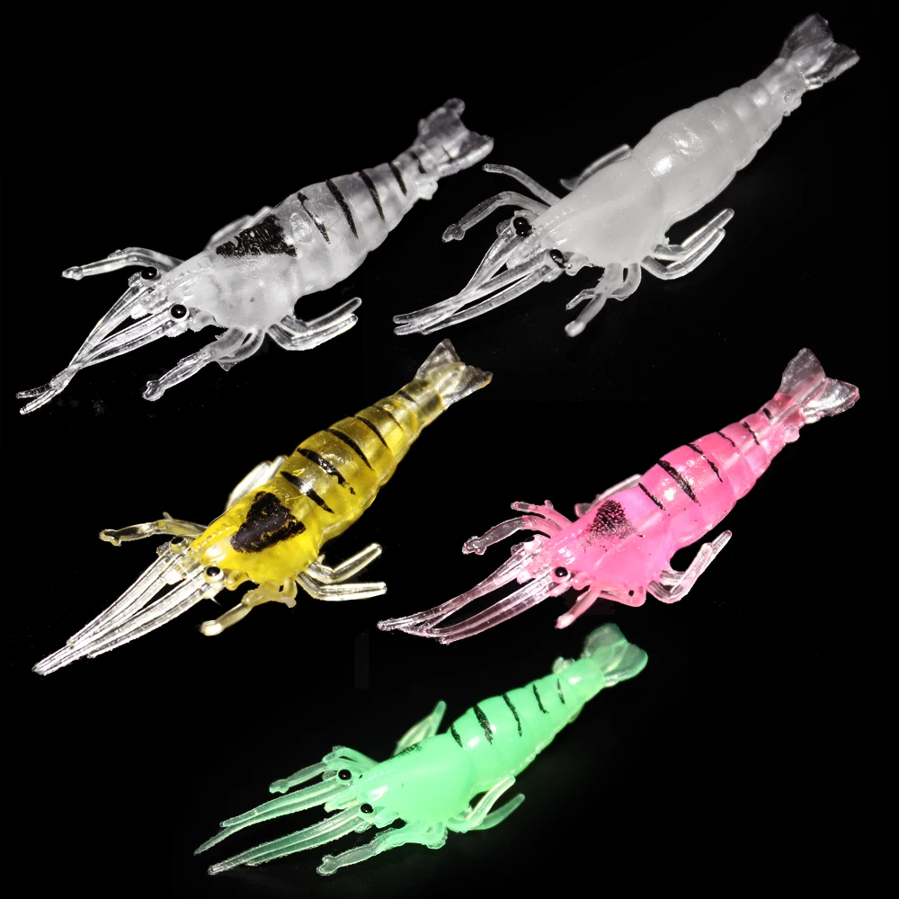 5pcs/lot 1g-45mm 5 colors Artificial Shrimp Soft Baits CalorinaNight Fishing Rigs Lures Shrimp
5pcs/lot 1g-45mm 5 colors Artificial Shrimp Soft Baits CalorinaNight Fishing Rigs Lures Shrimp