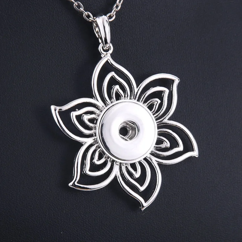New Flower Snap Button Necklaces Link Chain 60CM With Crystal Round Pendant Fit 18/20MM Snap Button jewelry 9881
New Flower Snap Button Necklaces Link Chain 60CM With Crystal Round Pendant Fit 18/20MM Snap Button jewelry 9881