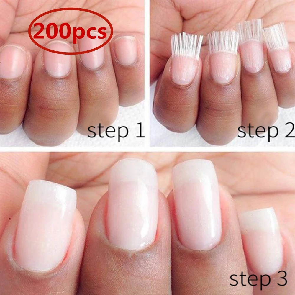200pcs Nail Extension Fiber Glass Acrylic Nail Tips Fiberglass Set For Nails Extension Pack Nails Building Gel
200pcs Nail Extension Fiber Glass Acrylic Nail Tips Fiberglass Set For Nails Extension Pack Nails Building Gel