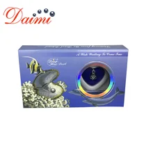 DMWB003 cajas de deseo collar con colgante de perlas cuentas de mejillón Natural para el regalo del Día de la madre(China)