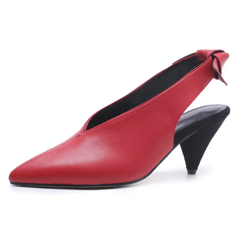 Women luxury Genuine leather butterfly heels Fashion Comfort Pointed toe Heels Dress Wedding Shoes Woman Pumps Red
Women luxury Genuine leather butterfly heels Fashion Comfort Pointed toe Heels Dress Wedding Shoes Woman Pumps Red