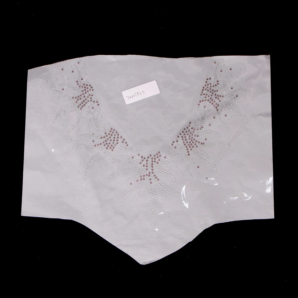 Fashion Hotfix Rhinestones,Heat Transfer Design Iron on Motifs,Rhinestone Applique Patch Sewing Accessories