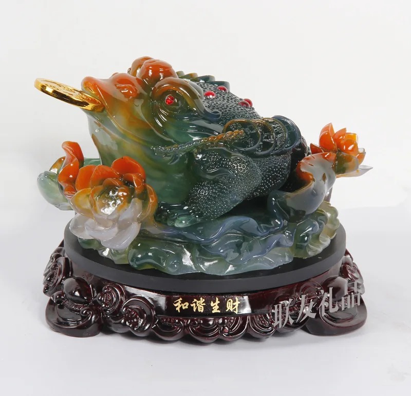 Resin imitation black jade crafts, Lucky toad , home ornaments, business gifts , wood , cabbage back,
Resin imitation black jade crafts, Lucky toad , home ornaments, business gifts , wood , cabbage back,