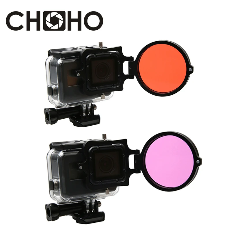 For Gopro 7 Underwater Waterproof Case Diving Dive Filter Red Purple Housing Lente Filtors for Go Pro 5 6 7 Black Accessories
For Gopro 7 Underwater Waterproof Case Diving Dive Filter Red Purple Housing Lente Filtors for Go Pro 5 6 7 Black Accessories