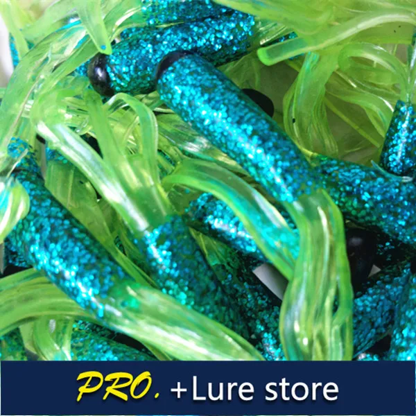 Free shipping 60pcs soft squid baits colorful freshwater lure tube baits black head soft artificial pesca worm grub squid lures
Free shipping 60pcs soft squid baits colorful freshwater lure tube baits black head soft artificial pesca worm grub squid lures