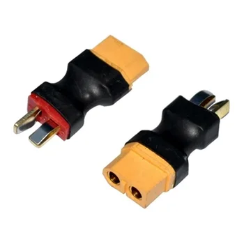 XT60 Female to T Dean Male Plug Conversion Connector For Battery & Charger RC Quadcopter 1PCS
XT60 Female to T Dean Male Plug Conversion Connector For Battery & Charger RC Quadcopter 1PCS