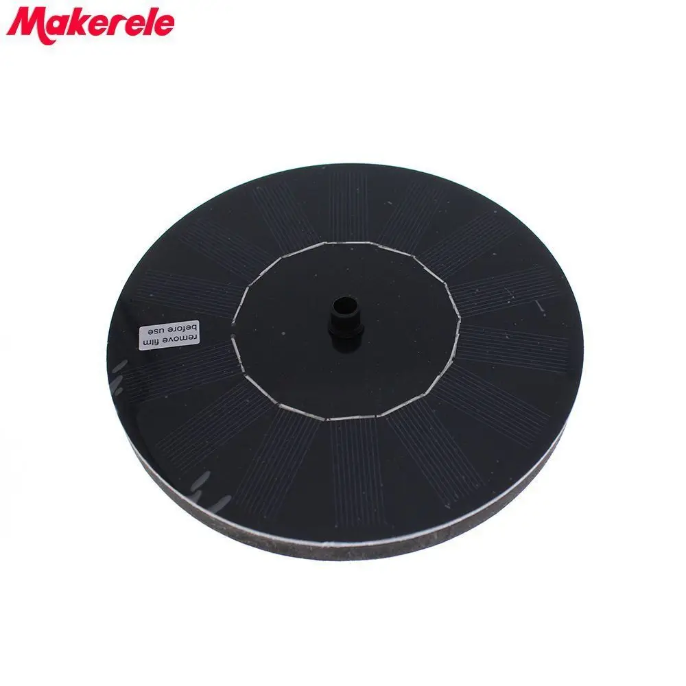 Solar fountain pump floating water landscape small fountain equipment MKGY-P-0014S from makerele High Quality
Solar fountain pump floating water landscape small fountain equipment MKGY-P-0014S from makerele High Quality
